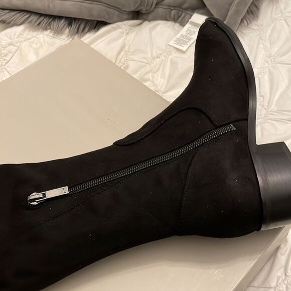 - NWT IN BOX MARK FISHER OVER THE KNEE YUNA BOOTS BLACK SIZE 5.5 - Picture 11 of 14
